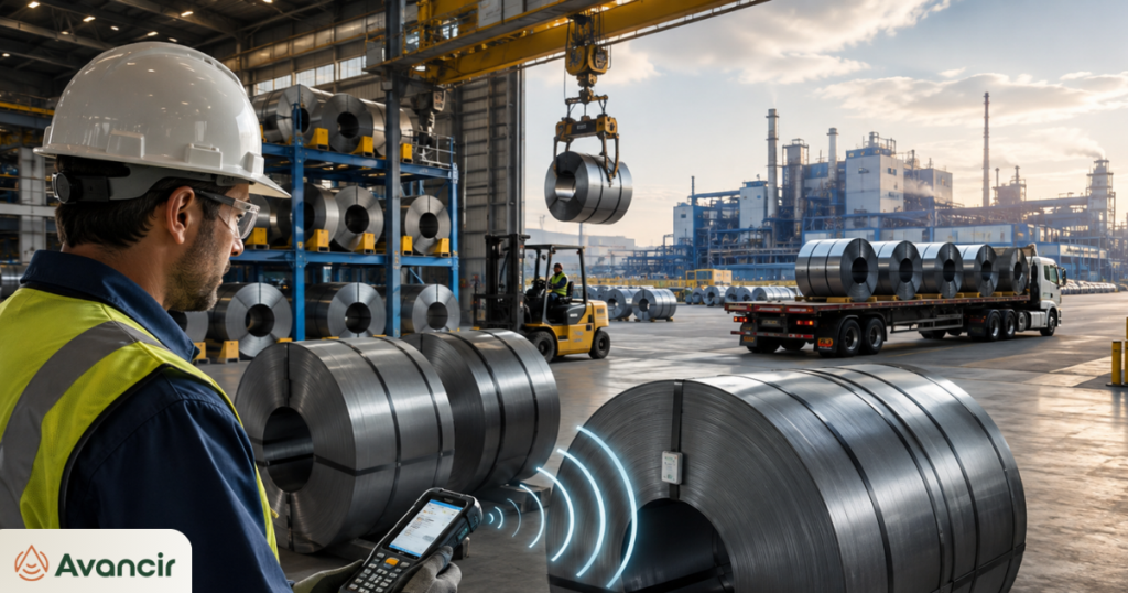 How Avancir and RFID Improved Steel Coil Tracking Across a Multi-Site Manufacturer